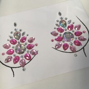 Adhesive Rhinestone Body Jewels